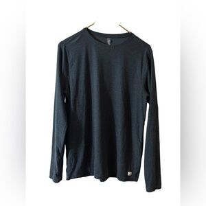 Vuori Dark Gray Long Sleeve Tee